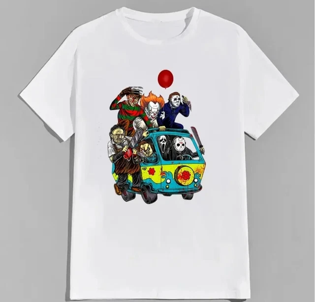 Horror Friends Heat Transfer Image