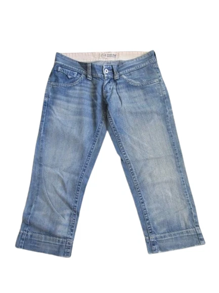 Meltin' Pot Melton Jean Baggy, Bleu (Denim Blue Bs18), 44 Homme