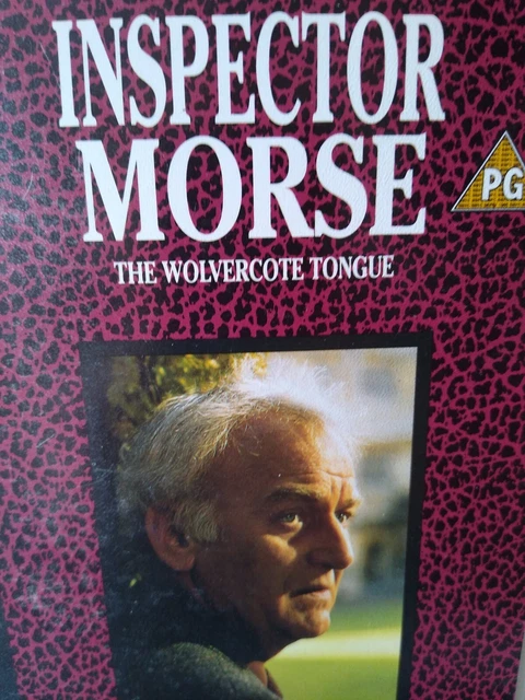 INSPECTOR MORSE VHS Video Tape WOLVERCOT TONGUE Granada Television ITV