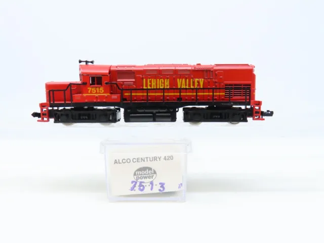 N Scale Model Power 7513 LV Lehigh Valley ALCO C-420 Diesel #7515