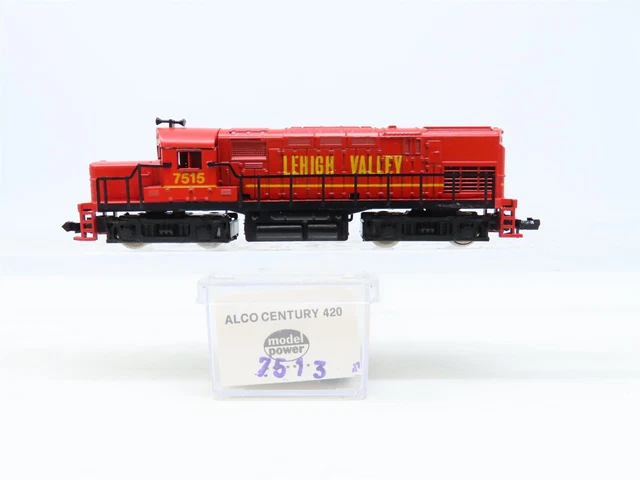 N Scale Model Power 7513 LV Lehigh Valley ALCO C-420 Diesel #7515 N Scale Model Power 7513 LV Lehigh Valley ALCO C-420 Diesel #7515