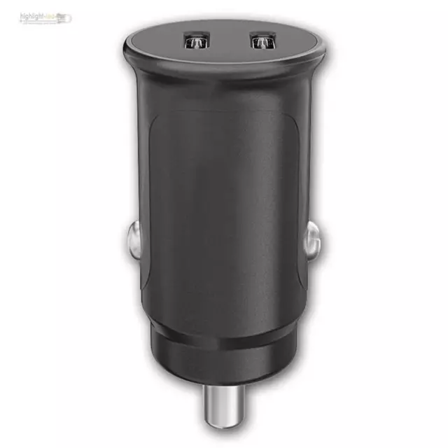Dual-Usb-C Voiture Chargeur Rapide 30W Power Livraison, 2-fach 12/24V