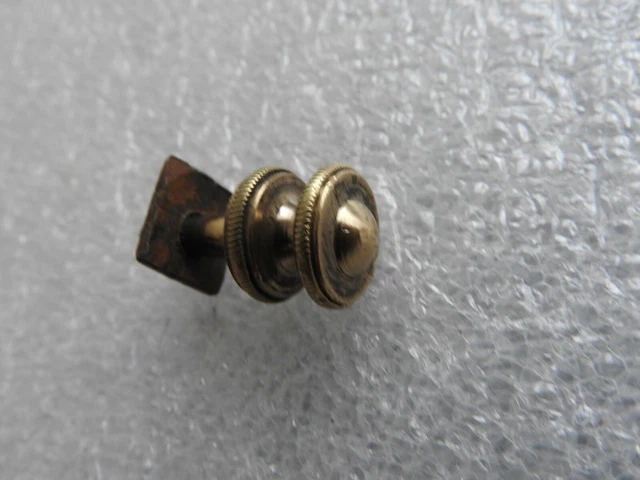 Ancien Bouton Poignée De Tiroir En Laiton/Bronze - Pour Rénovation Meuble Vintage, Bel État