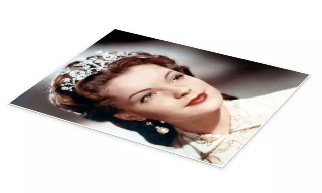 Poster Romy Schneider als Sissi 2