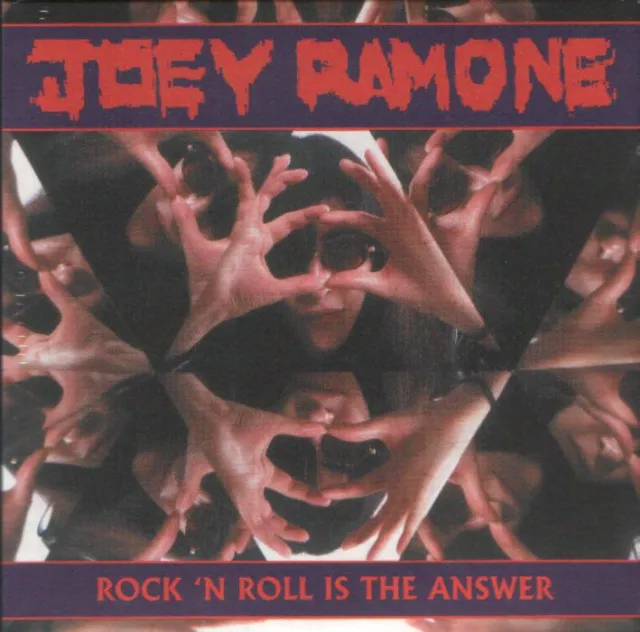 Joey Ramone-rock n roll is the answer.7"    the ramones