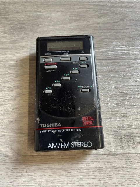TOSHIBA ＲＰ-727F ラジオ 東芝TOSHIBA FM/AM RP-727F ラジオ 受信確認済み