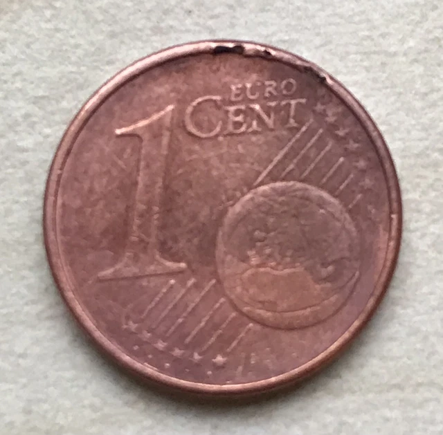 1 Cent Münze Aus Italien Fehlprägung 2002 1 CENT MÜNZE D-2002 Deutschland Fehlprägung sehr selten für Sammler