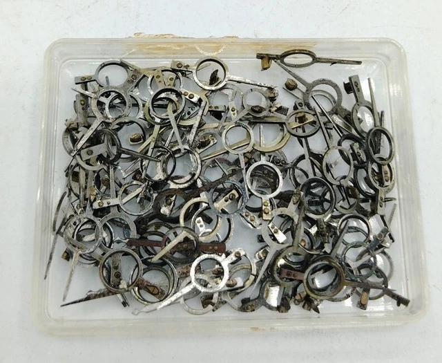 A Collection of Vintage Watchmakers Tools to Include Antique Depthing Tool, Jewel Hole Gauges, Watch