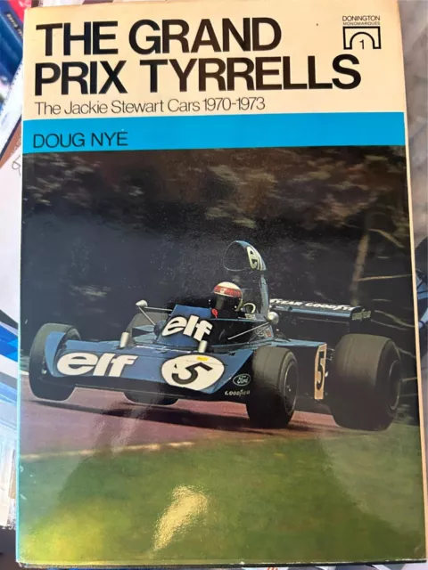 Very Rare Signed all 3 The Grand Prix Tyrrells The Jackie Stewart Cars 1970-1973