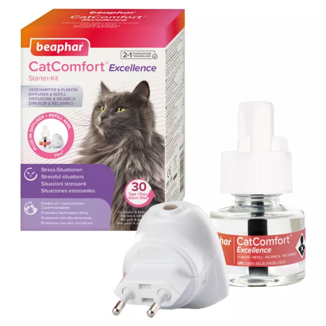 Beaphar Catcomfort Excellence Kit Démarrage 48 ML, Nouveau