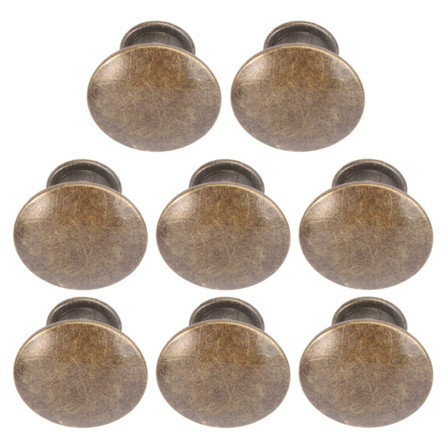 8 Pcs Antique Brass Drawer Handles Zinc Alloy Cupboard Door Knobs Furniture