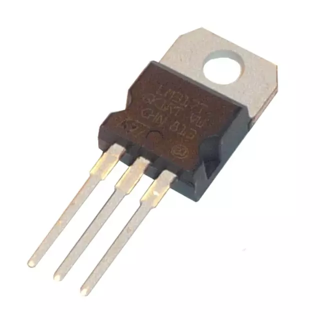 10 x régulateur de tension STM LM317T TO-220 +1,2...+37V 1,5A