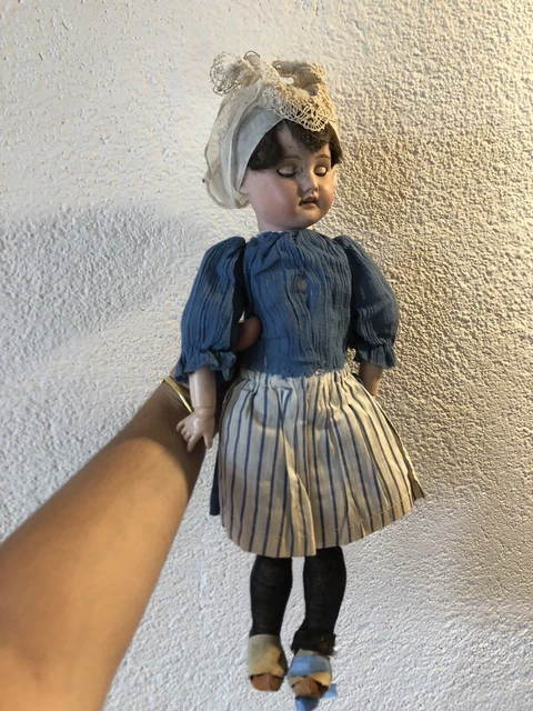 Ancienne Poupée SFBJ 60 Paris, 49 Cm, France, Pour Fille