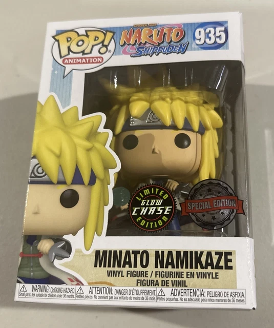 Funko Pop Minato Namikaze Glow In The Dark Chase - édition Rare Luminescente - Neuf Sous Boîte