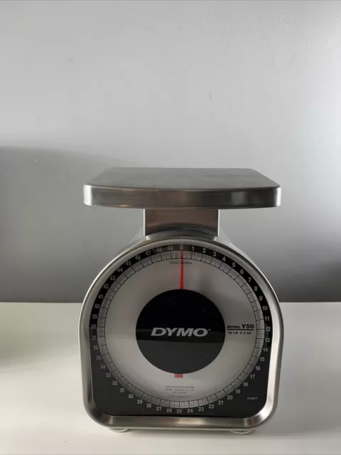 Dymo By Pelouze Heavy Duty Mechanical Postal Package Scale 50 LB Capacity Y50 2