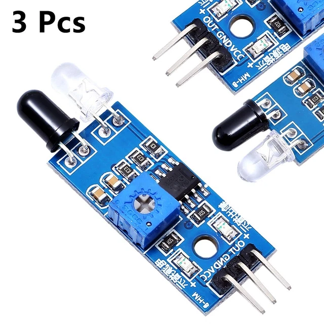 Pack de 3 modules de capteur de réflexion infrarouge haute adaptabilité pour c
