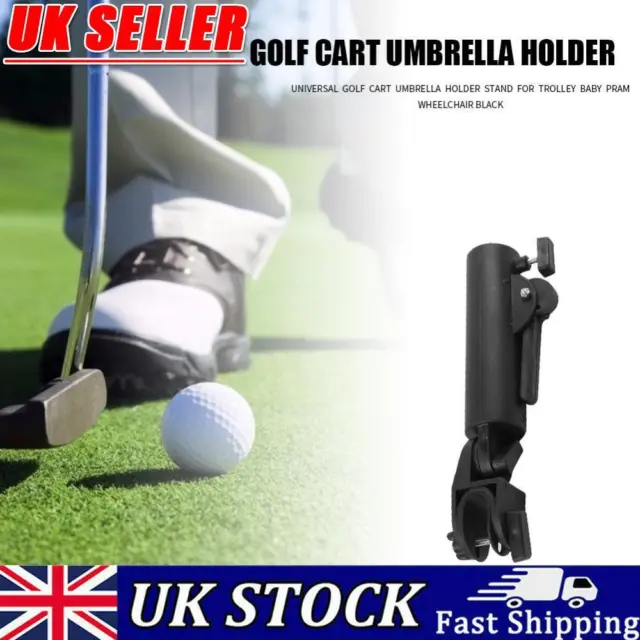 For Trolley Baby Pram Golf Cart Umbrella Holder Double Lock Connector Stand