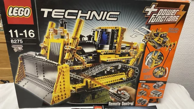 LEGO Technic Technik 8275 Bulldozer Telecomando RC BA, IMBALLO ORIGINALE completo come nuovo