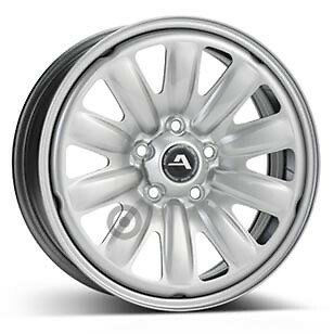 Alcar CERCHIO IN FERRO MISURA 17 Per VOLKSWAGEN CADDY Life Dal 2004 Al 2015 2K - 2KN 