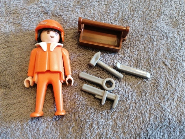 Pièce Playmobil Vintage - Essieu Avant Pour Jeep Safari Rallye (Réf 3532, 3437, Etc.) - Occasion, Parfait Pour Rénovation