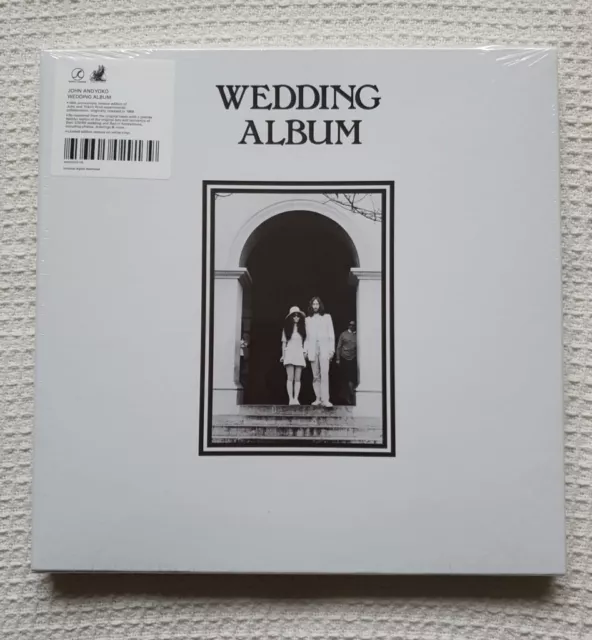 John & Yoko Wedding Album Box Set Limited Edition 2019 White Vinyl - Beatles