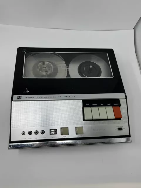 VINTAGE RCA 3 1/4 Reel-To-Reel Tape Player/Recorder W/Microphone $11.51 -  PicClick