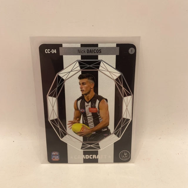 2024 AFL TEAMCOACH Nick Daicos Cardcraft CC04 1 Magpies EUR 14,90 PicClick IT