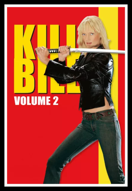 Kill Bill Vol. 2 Movie Poster Print & Unframed Canvas Prints