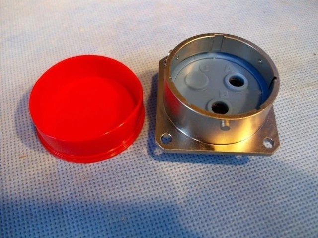 Lotto Di 10 Nuovo Amphenol 91-632080-02P 1139 Connettore
