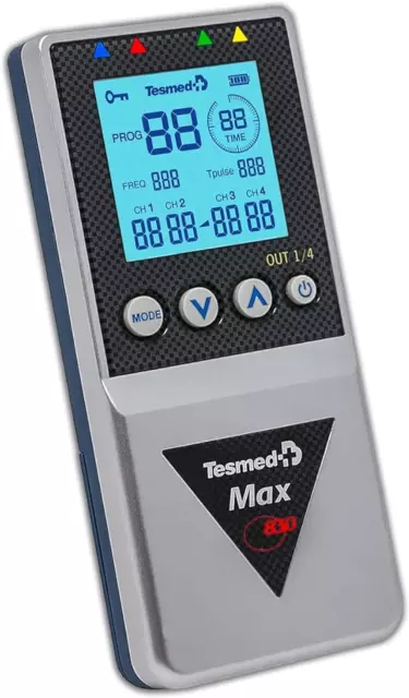 Tesmed MAX 830 Con 20 Elettrodi Elettrostimolatore Muscolare Professionale : Mas