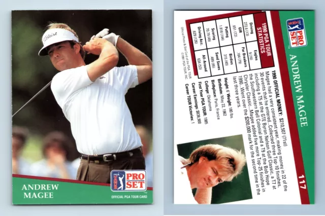 Jim Hallet #117 PGA Tour 1991 Pro Set Trading Card