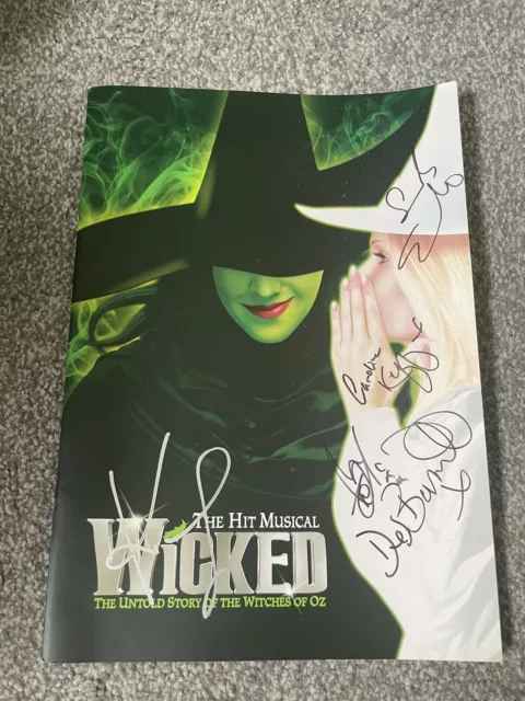 Wicked The Musical Signed