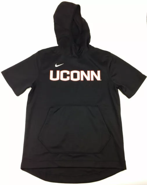 Nike UCONN Spotlight Short Sleeve Pullover Hoodie Men's M Basketball AT5406 $50 Nike UCONN Spotlight Short Sleeve Pullover Hoodie Men's M Basketball AT5406 $50
