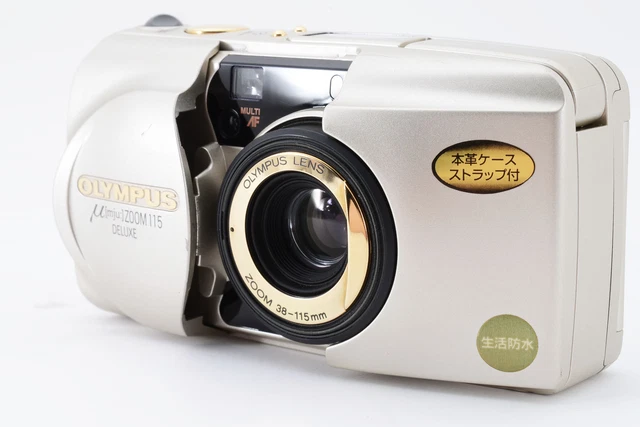 [MINT] Olympus Mju μ Zoom 115 Deluxe Point & Shoot 35mm Film Camera From JAPAN