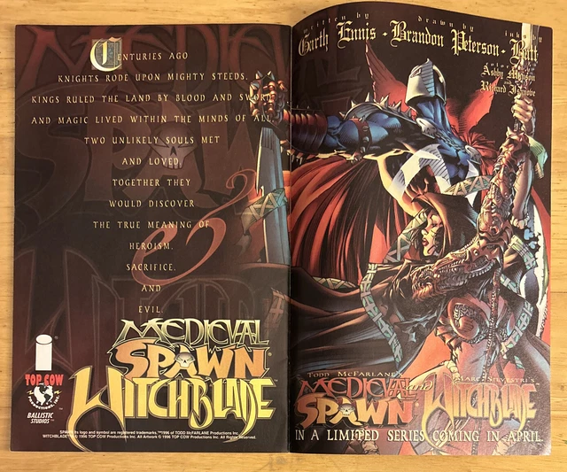 Weapon Zero #2 Simonson Story, Benitez Art; Spawn Ad (1995 Image Comics) 3