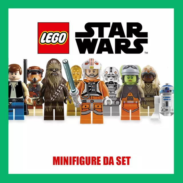 Lego Minifigures Genuine Originali - Star Wars - Da Set