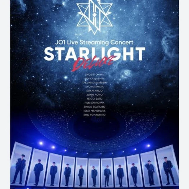 新品未開封　JO1 STARLIGHT Blu-ray JO1 STARLIGHT DELUXE Blu-ray 生写真つき付き - メルカリ