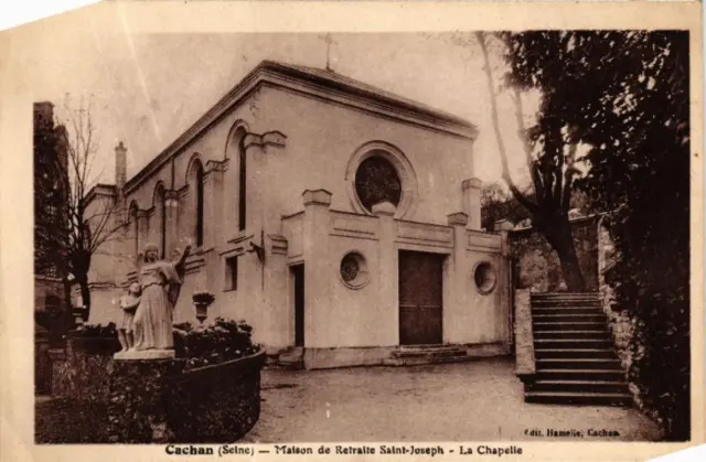 CPA AK CACHAN Maison de Retrait St-Joseph La Chapelle (600116)