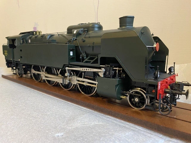 LOCOMOTIVE VAPEUR SNCF 141 R 1106 + TENDER FULGUREX ÉCHELLE 0