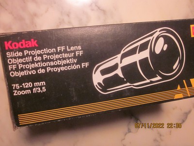 PROIETTORE LENTE KODAK MDS 120 Universal adaptror Distanziatore 120-7mm BOX 87 