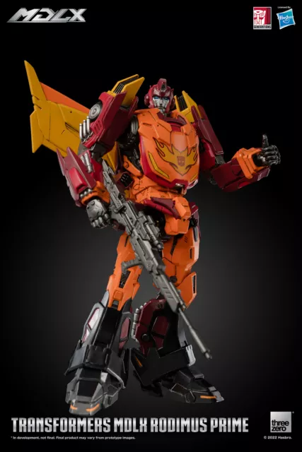 Threezero Transformers: MDLX Action Figure Rodimus Prime 18 Cm