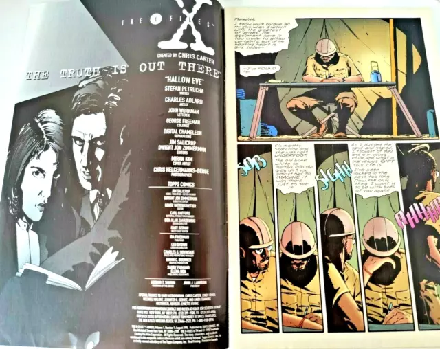 X-Files Annual Comic Book Vol 1 No 1 Topps Comics - Vintage 1995 3