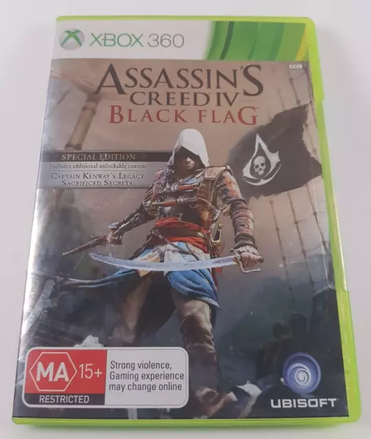 Assassins Creed Black Flag Special Edition - XBOX 360 - Manual Included