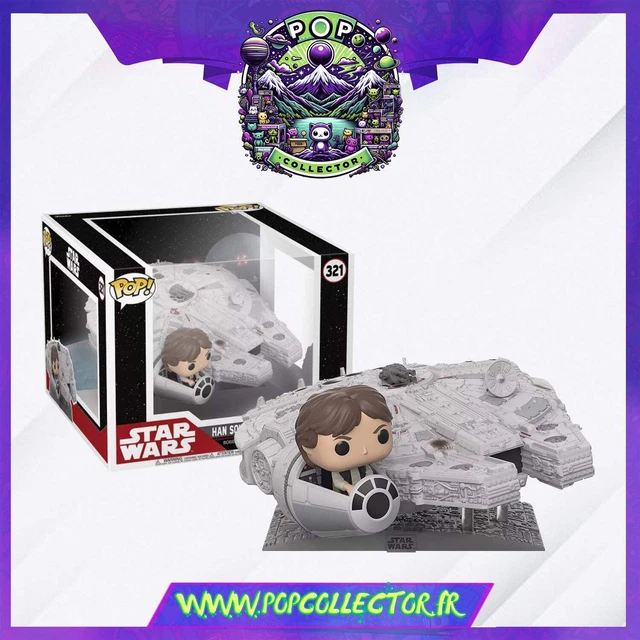 Funko Pop! Ride Deluxe Star Wars - Dark Side : Anakin Skywalker Devient Dark Vador (Première Apparition) - Figurine Vinyle Collector Sur Droïde