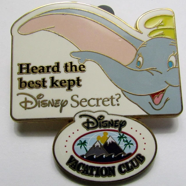 DISNEY VACATION CLUB DVC Best Kept Secret Dumbo Pin £43.52 PicClick UK