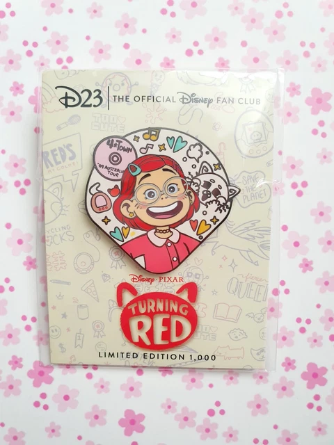DISNEY AUTHENTIC D23 Exclusive Turning Red Mei Pin Limited Edition 1000 ...