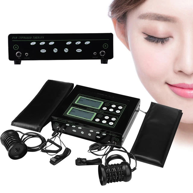 (UK Plug)2 People Use Negative Ion Footbath Spa Massage Detox Health Care PLM