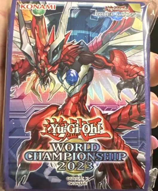 YUGIOH! WORLD CHAMPIONSHIP 2023 WCS DUEL LINKS Konami Card Sleeves
