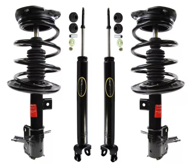 Monroe Front Strut Coil Springs & Rear Shock Absorbers Kit For Maxima SV 2011-12
