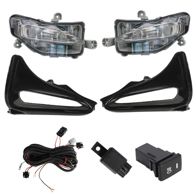 Left Front Fog Light Lamp W/Bulb – Fits Camry 2002-2004 & Corolla 2005-2008